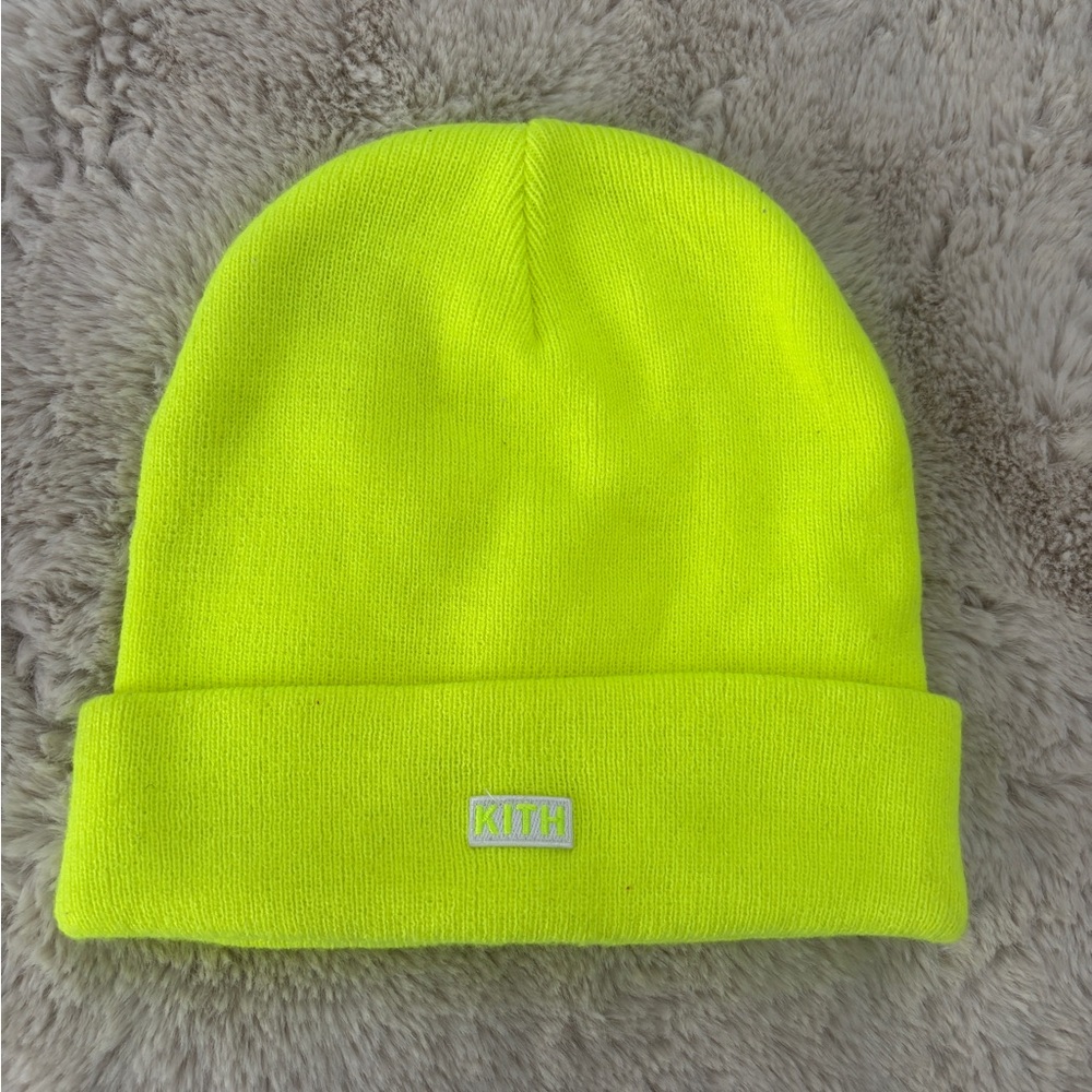 Kith Bright Lime Beanie